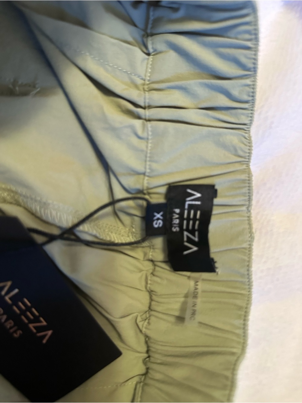 Aleeza Paris sage green Urban pants 28” inseam- sold for $149 - Picture 4 of 4